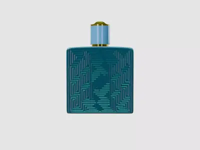 Versace perfume 3d model Low-poly 3D model