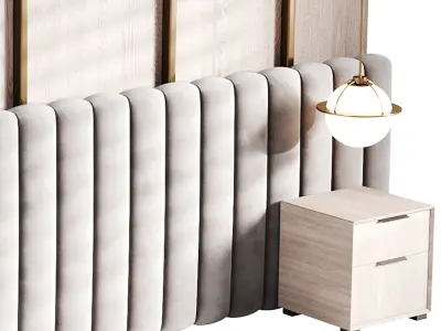Decorative Wall 02 3D model purchase