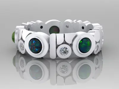 ancient ring 3D print model