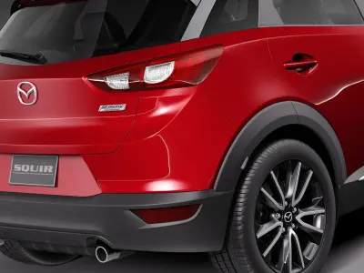 Mazda CX-3 2016 3D model