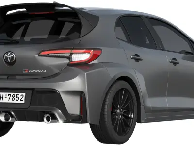 Toyota GR Corolla 2023 3D model