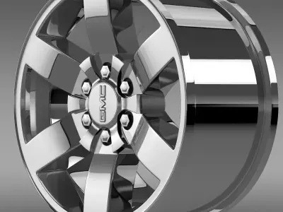 GMC Yukon Heritage Edition rim 3D model