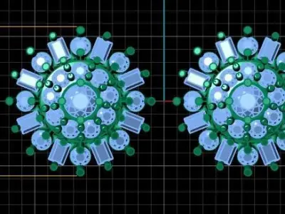 SOLITSRE DAIMOND EARRING 3D PRINTABLE MODEL  3D print model