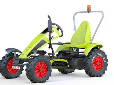 Pedal Car BERG Claas BFR 3D model