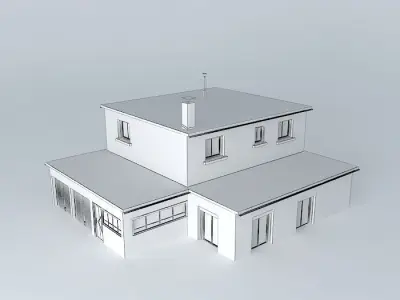 Dwelling house Free 3D model