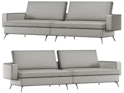 visionnaire rhapsody sofa 3D model