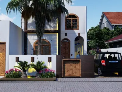 modern villa Luxury Villa modern Villa modern house 3D model
