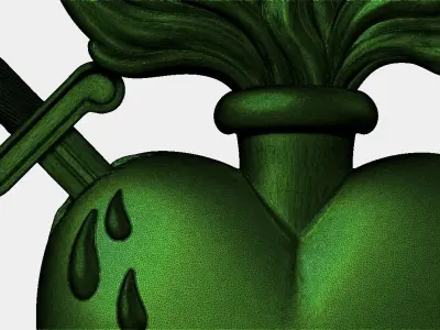 Heart 02 3D print model