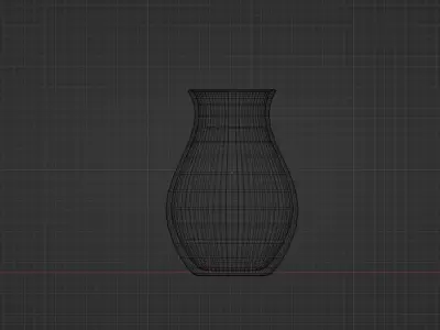 Low Poly Vase Free low-poly 3D model purchase
