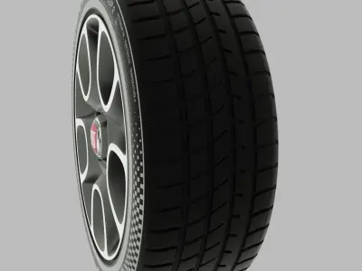 Rim Fiat new look 3D model