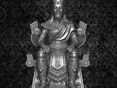 king of vietnam 3D model