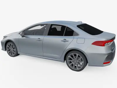 Car Toyota Corolla E210 Model 3D model