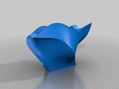 Bowl flower Free 3D print model