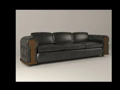 Chesterfield Sofa Luxury 3D model