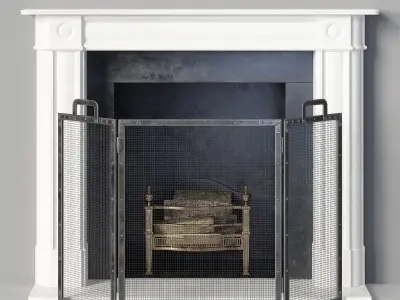 Fireplace 3D model