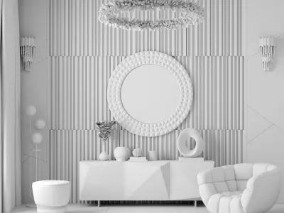 interior 038 3D model