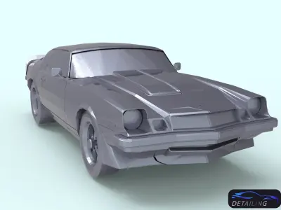 Chevrolet Camaro 1977 for 3d printing 3D model