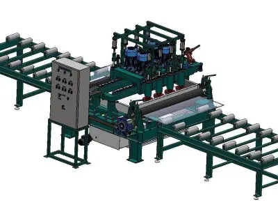 MIRROR POLISHING MACHINE 3D model