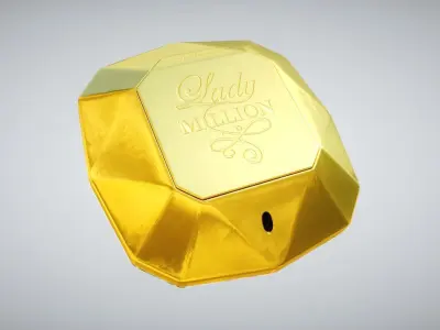 One Million Luxury Scene Low-poly 3D model