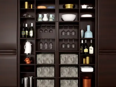 Decorative set Rose 3D model