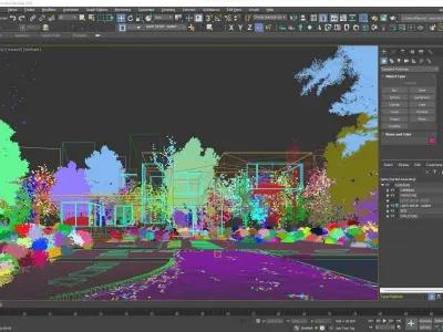 Corona - 3ds Max scene files - KETTLE HOLE HOUSE 3D model