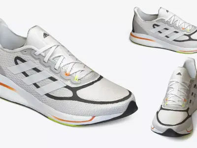 Adidas Shoe - 3d Model Low-poly 3D model