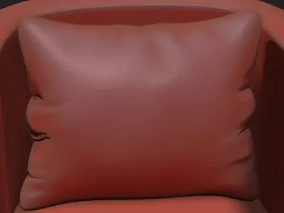 Julius armchair 3D model