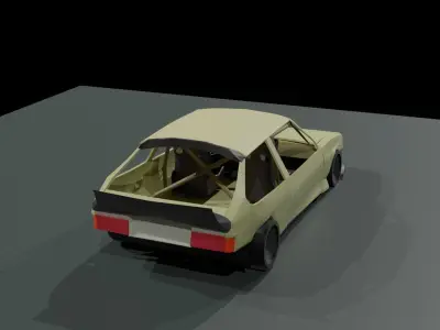 vaz 2108 tunning 3D model