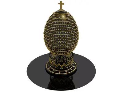 Egg FABERGE R5 3D model