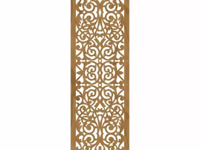 Decorative panel STL 3D model 24