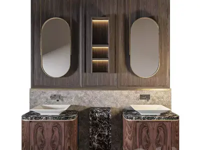Luxury Bathroom 280 3D model