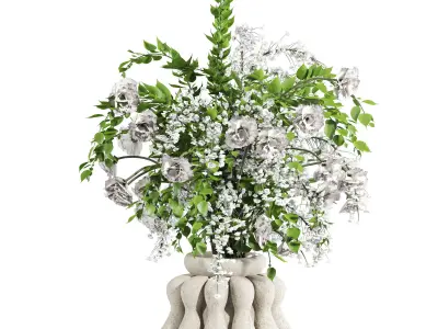 bouquet 3D model 13