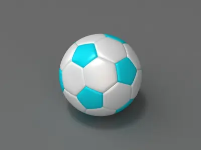Soccer Ball football 3 3D model