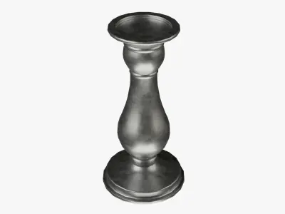 Candle Holder Low-poly 3D model