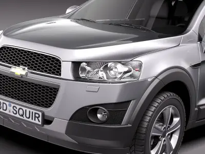 chevrolet captiva 2012 3D model