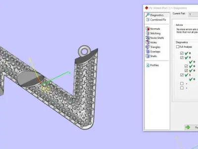 Louis Vuitton Pendant  3D print model