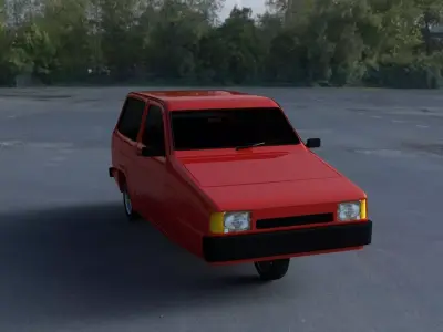 Robin Reliant HDRI 3D model