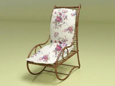 Bamboo Chair 3D model
