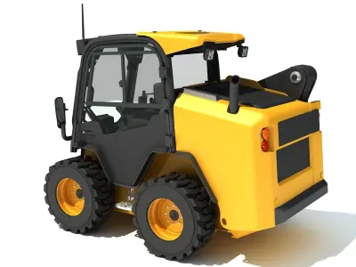 Skid Steer Loader 3D model