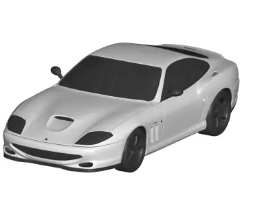 Ferrari 550  3D model