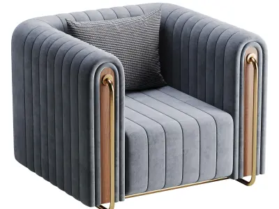 ARMCHAIR RIVERS 3D model