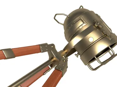 Spotlight Floor Lamp 3D model