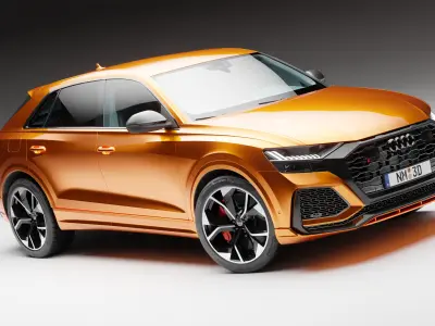 Audi RS Q8 2020 3D model