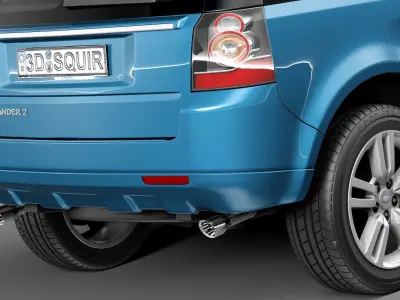 LandRover Freelander 2 2013 3D model