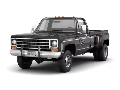 GENERIC PICKUP TRUCK 8 3D model