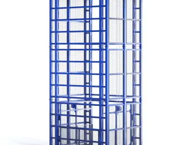 Industrial Elevator II 3D model