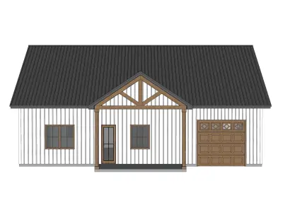 Barndominium House 06-Archimple LLC 3D model