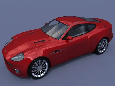 Aston Martin V12 3D model