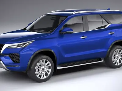 Toyota Fortuner v2 2021 3D model