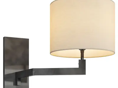 Porta Romana wall lamp Bentley 3D model